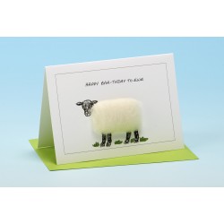 S15 "HAPPY BAA-THDAY TO EWE" Sheep Card